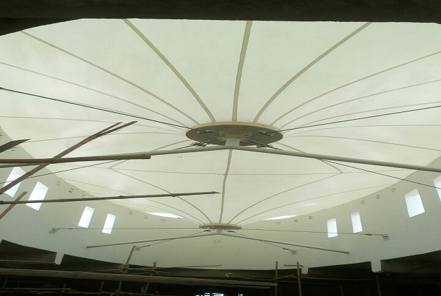 Tensile Canopy manufacture